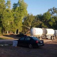 Bloqueo por la defensa del agua continua en Bacoachi, pese a la intervención de las autoridades