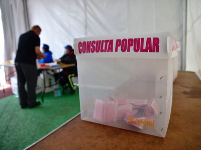 INE reconoce que se anularon papeletas de la Consulta Popular en 4 mesas; niega "mala fe"