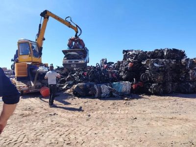 Un operativo de compactación permitió reducir más de 1200 vehículos secuestrados en Neuquén