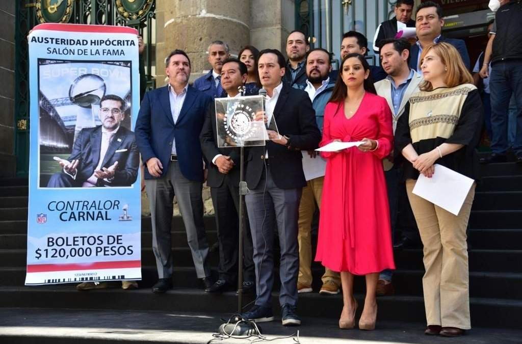 Diputados locales y federales panistas piden renuncia de Contralor Carnal