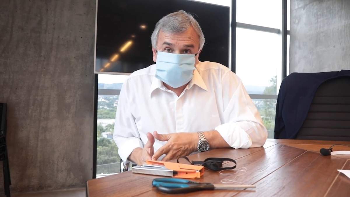 Gerardo Morales, gobernador de Jujuy. Fuente: (Twitter)