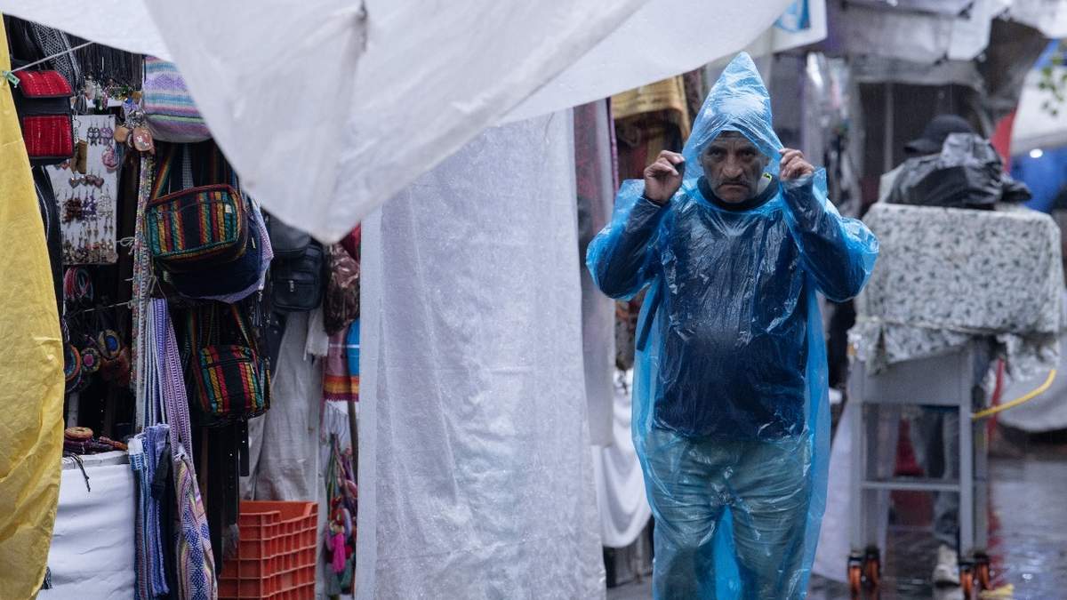 Probabilidad de lluvias puntales muy fuertes en la Ciudad de México