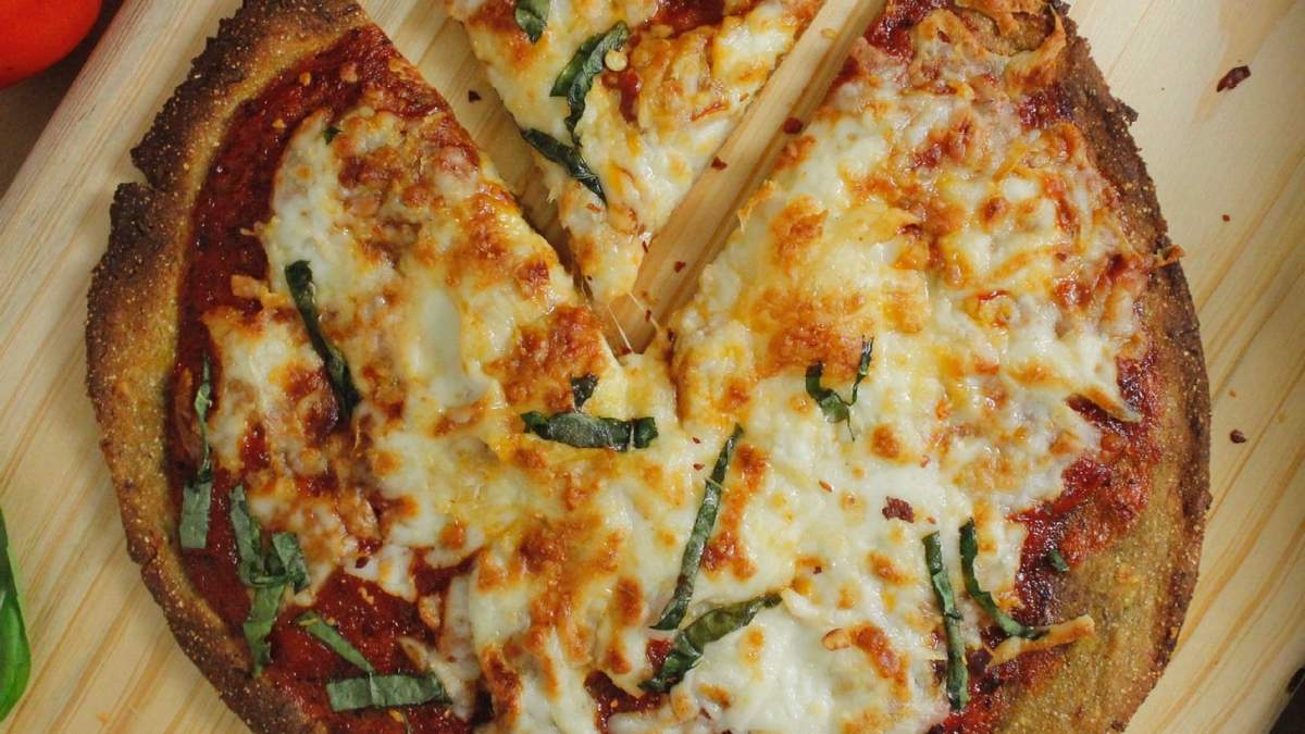 Pizza verde. Fuente: (Instagram)