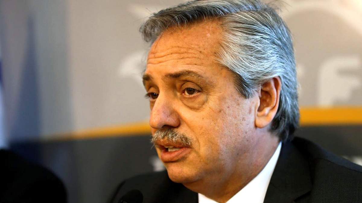 Presidente Alberto Fernández. Fuente: (Twitter)