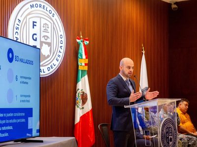 Fiscalía de Morelos reporta hallazgo de 85 restos en fosas de Jojutla