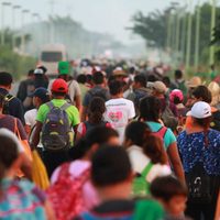 Una nueva caravana de migrantes parte desde Honduras rumbo a Estados Unidos