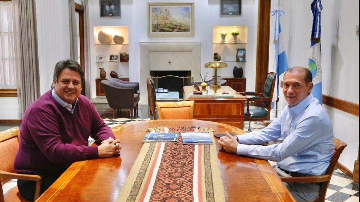 Mariano Gaido y Omar Gutiérrez. Fuente: (Twitter)