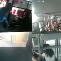 Asaltan con cuchillos a pasajeros de autobús en Monterrey (Video)