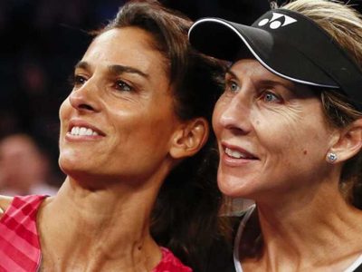 ¡Apa! La foto de Monica Seles con Gabriela Sabatini que... ¡madre mía!