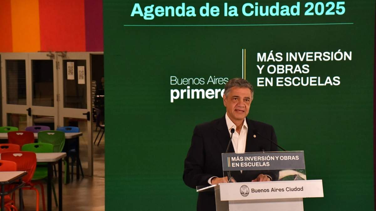 Jorge Macri invertirá más en educación este año. Fuente: (X)