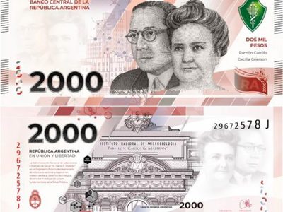 El gobierno confirmó el lanzamiento de un nuevo billete de 2 mil pesos