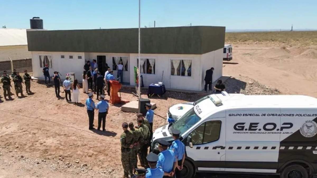 El GEOP interviene en operaciones de manejo de explosivos y control de disturbios. Fuente: (Gobierno de Neuquén)