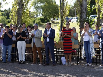 Gutiérrez encabezó el acto por los 50 años de la central hidroeléctrica El Chocón