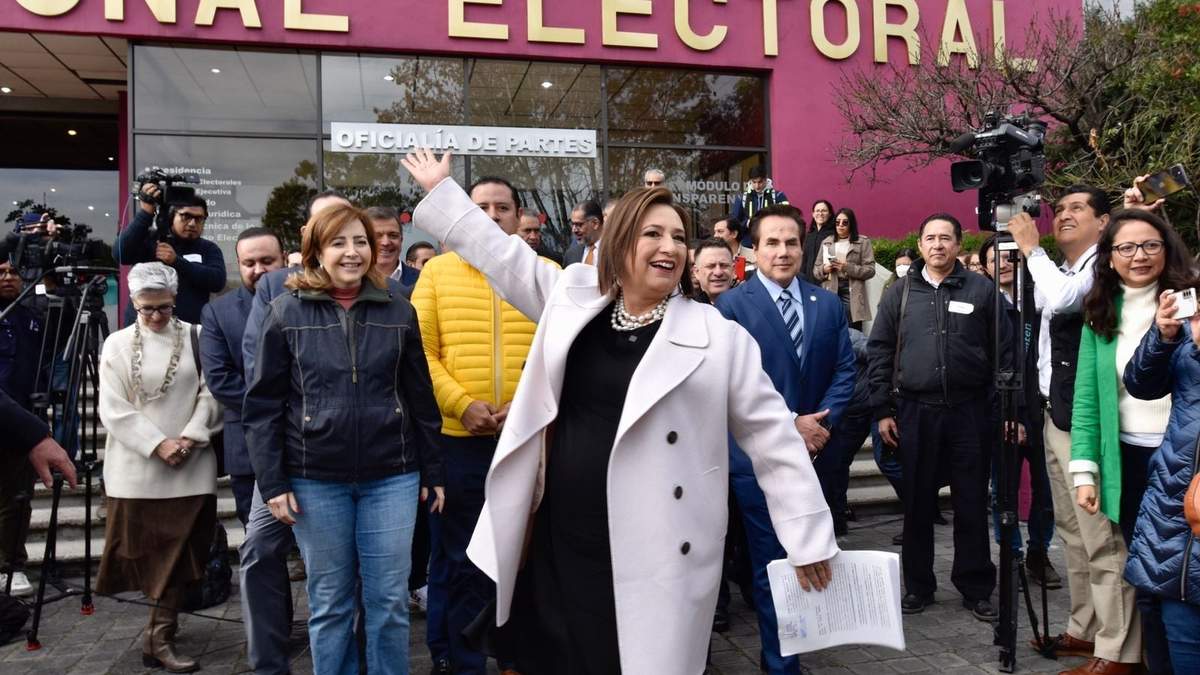 Xóchitl Gálvez. Denuncia ante el INE contra Claudia Sheinbaum