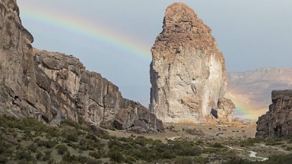 Piedra Parada. Fuente: (Patagonia Andina)