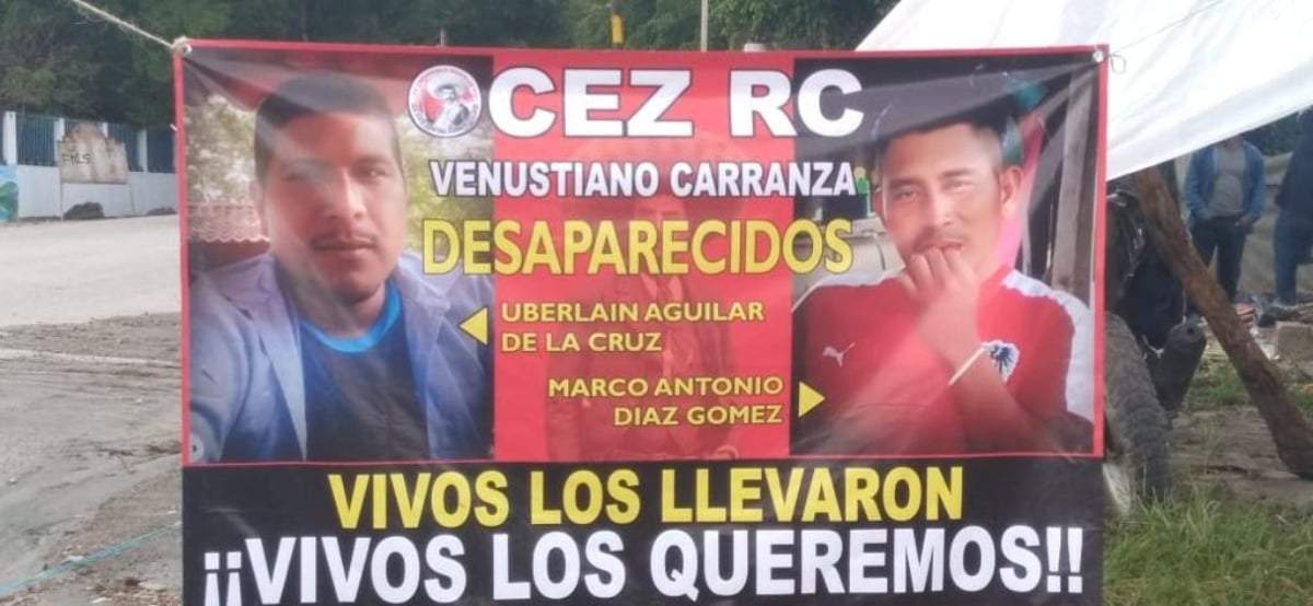 Uberlaín Aguilar de la Cruz y Marco Antonio Díaz Gómez