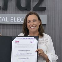Rocío Nahle recibe constancia de mayoría como gobernadora electa