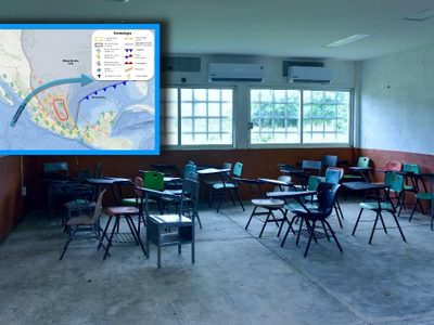 Frente frío 50 amenaza con fuertes lluvias a Puebla: SEP suspende clases presenciales en 64 municipios este 11 de mayo