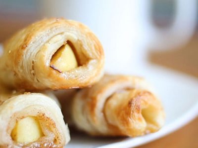Bocaditos de manzana ideales para el mate: con solo 2 ingredientes y en pocos minutos