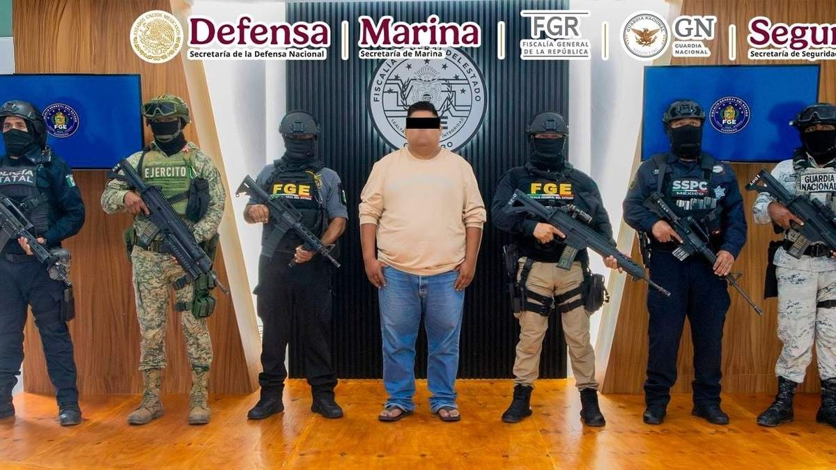 El detenido fue identificado como Miguel Ángel “N”