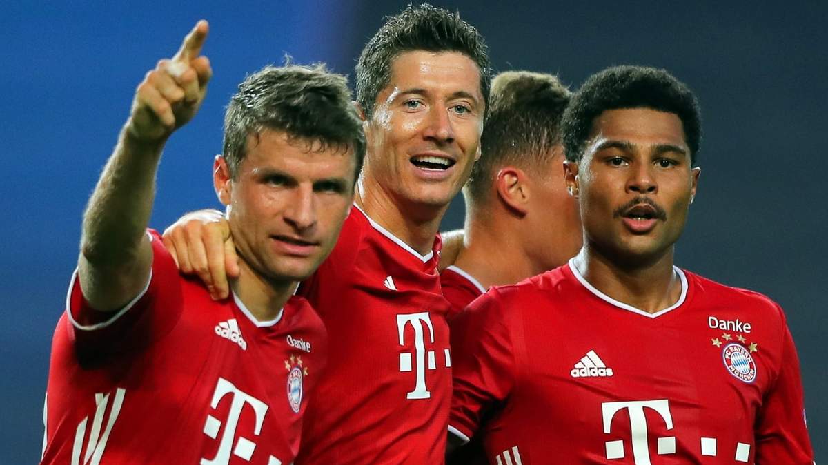 El tridente del Bayern. Fuente (Instagram)