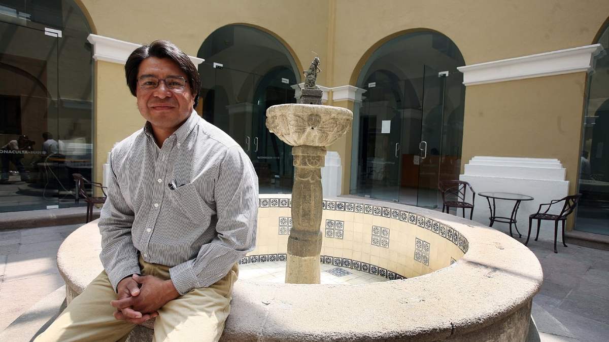 El antropólogo e investigador del INAH, Bolfy Cottom