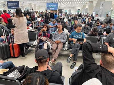 El AICM reanuda operaciones, suspendidas por ceniza del Popocatépetl