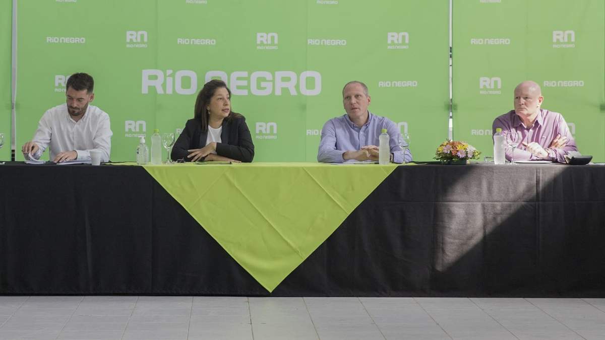 Reunión de gabinete en Río Negro. Fuente: (Twitter)