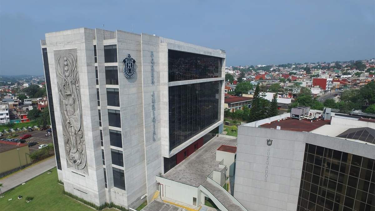 La sede del Poder Judicial de Veracruz