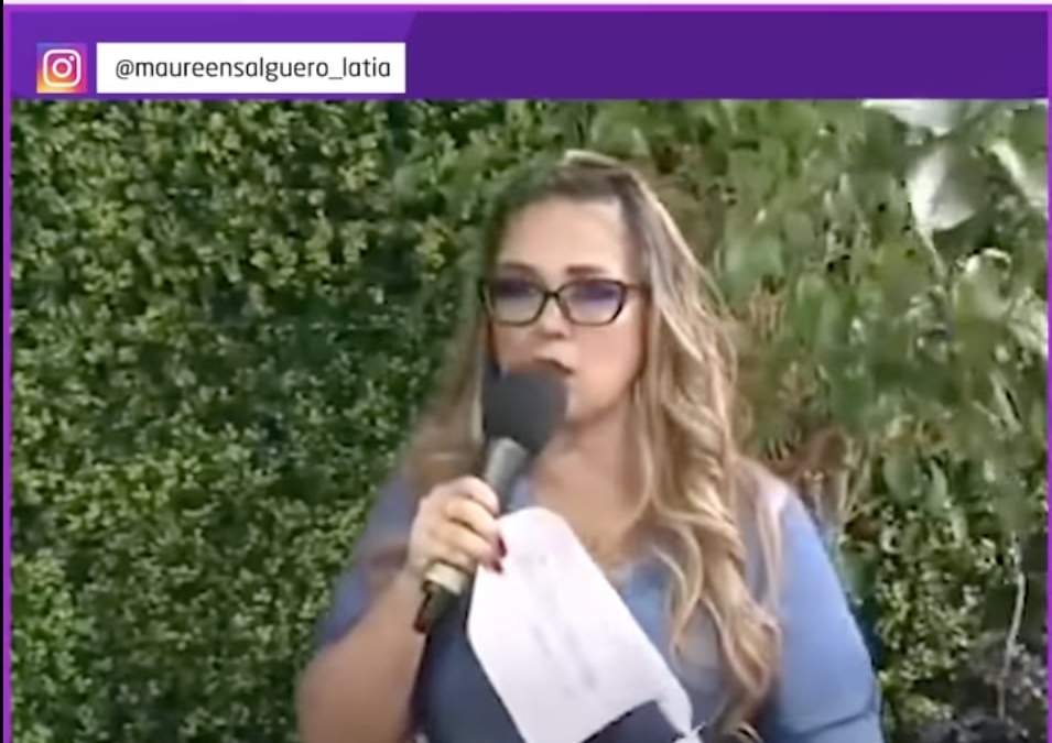Salguero. Conductora de Tv en Costa Rica