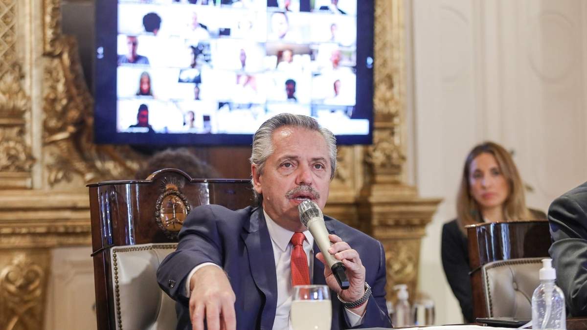 Alberto Fernández, presidente. Fuente: (Twitter)
