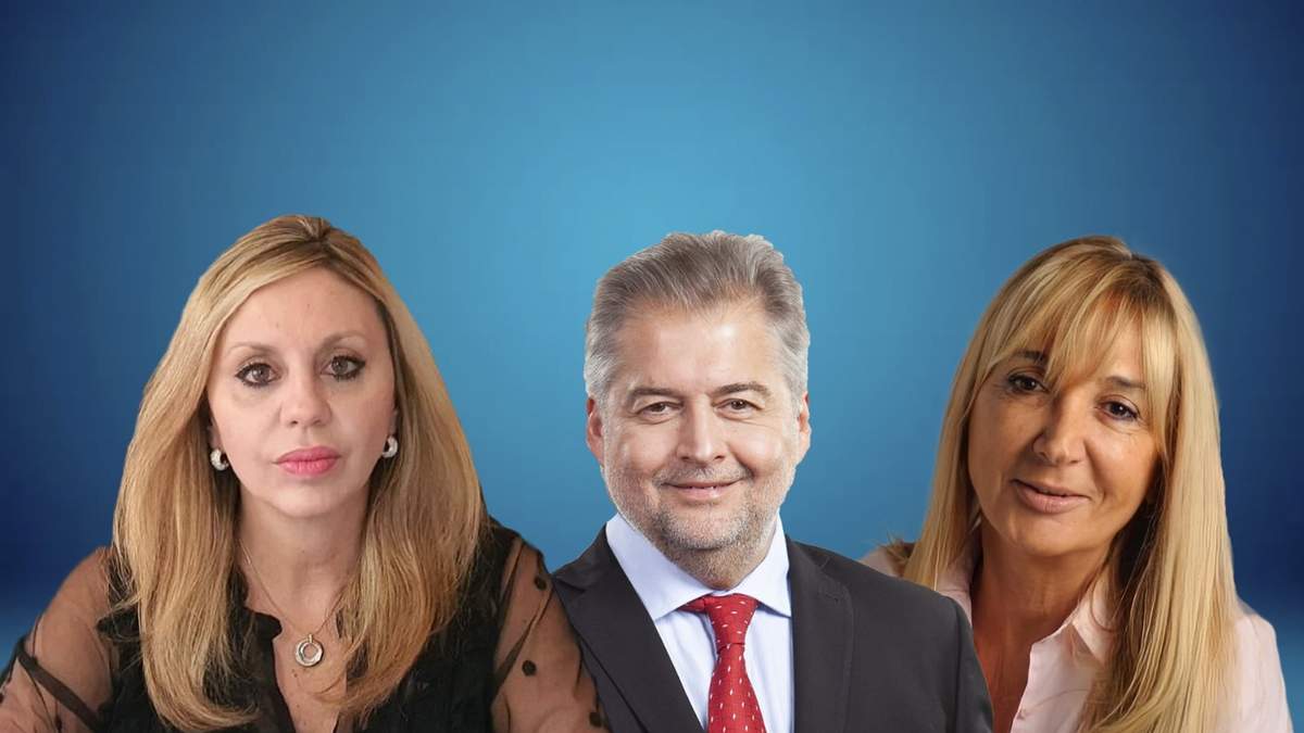 Sacnun, Mirabella y Vucasovich. Fuente: (Minuto Neuquén)