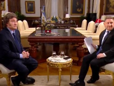 Filtran fragmento eliminado de entrevista a Milei, por preguntas sobre criptomoneda Libra