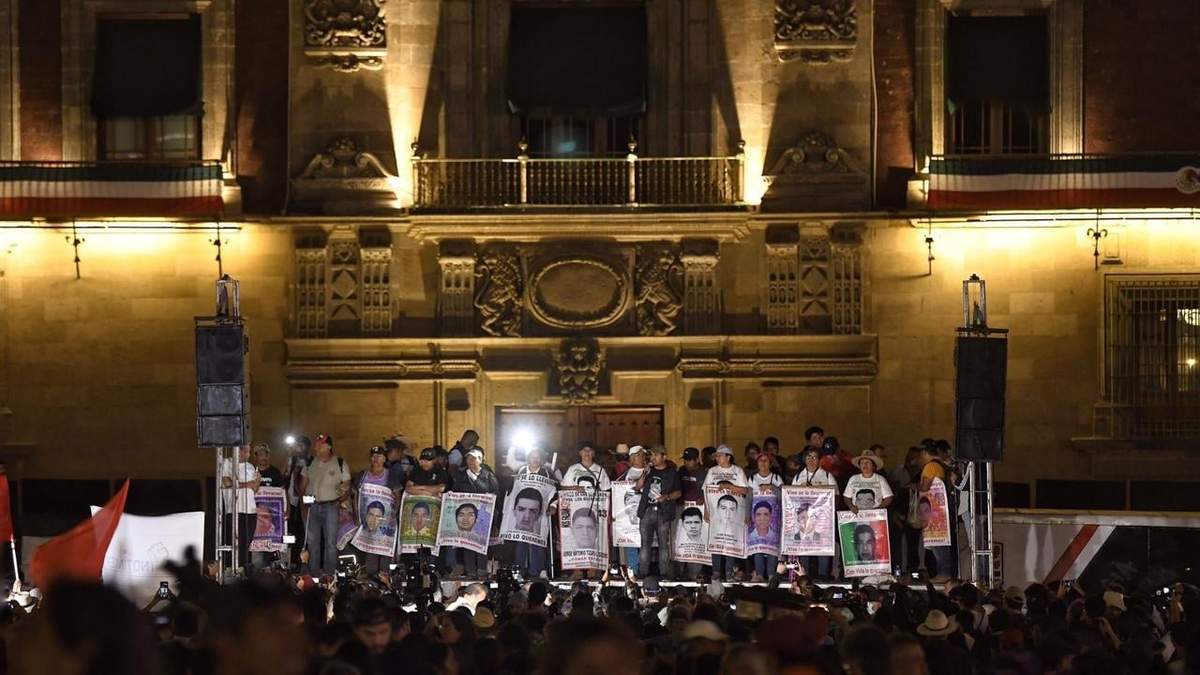 Templete en el Zócalo