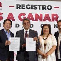 Ricardo Monreal se registra para el proceso interno de Morena; estas serán sus primeras actividades