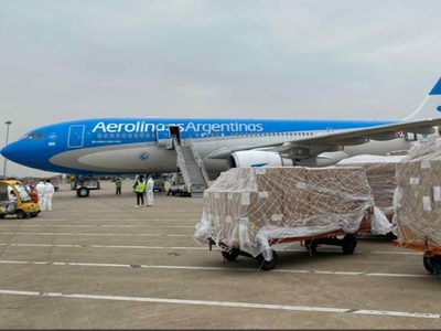 Coronavirus: Aerolíneas Argentinas volverá a viajar a China para traer insumos médicos