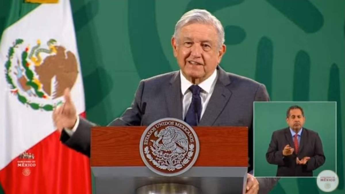El presidente López Obrador