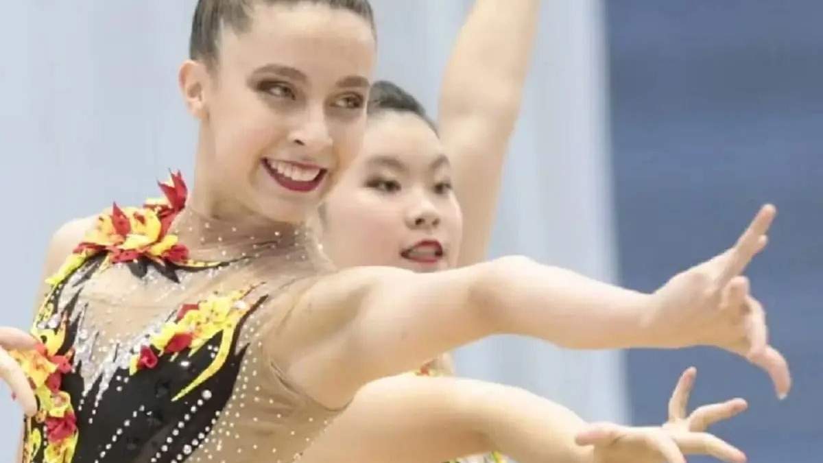 Isabelle Marciniak haciendo lo que más le gustaba