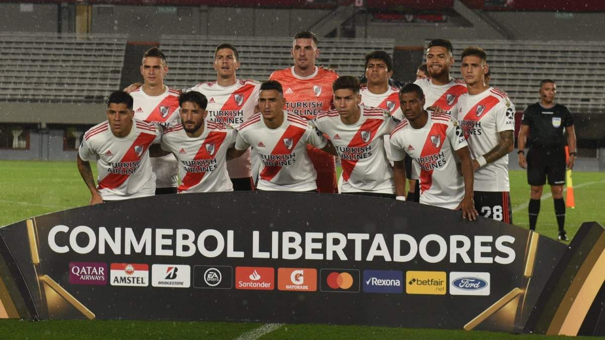 Formación de River en la Libertadores. Fuente (Instagram)
