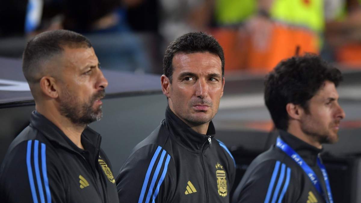 Lionel Scaloni. Fuente: (Getty)