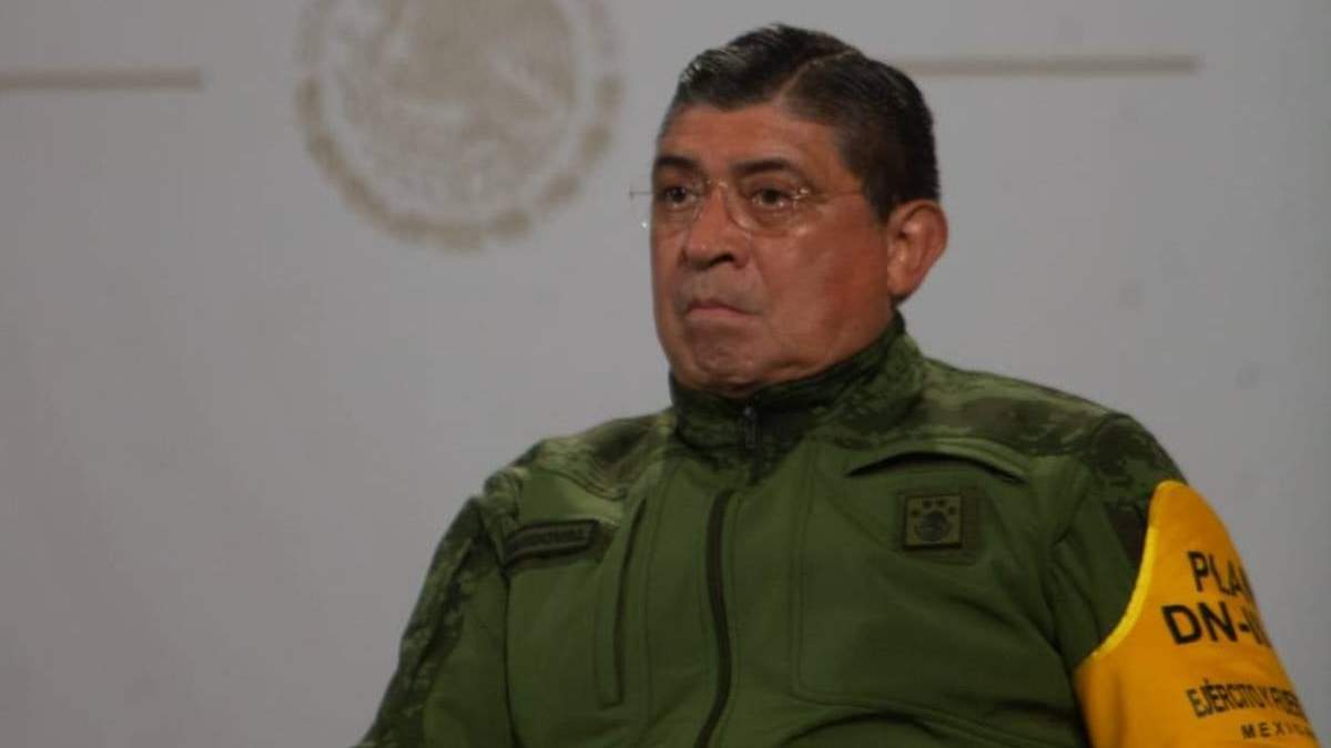 El secretario de la Defensa, Luis Cresencio Sandoval