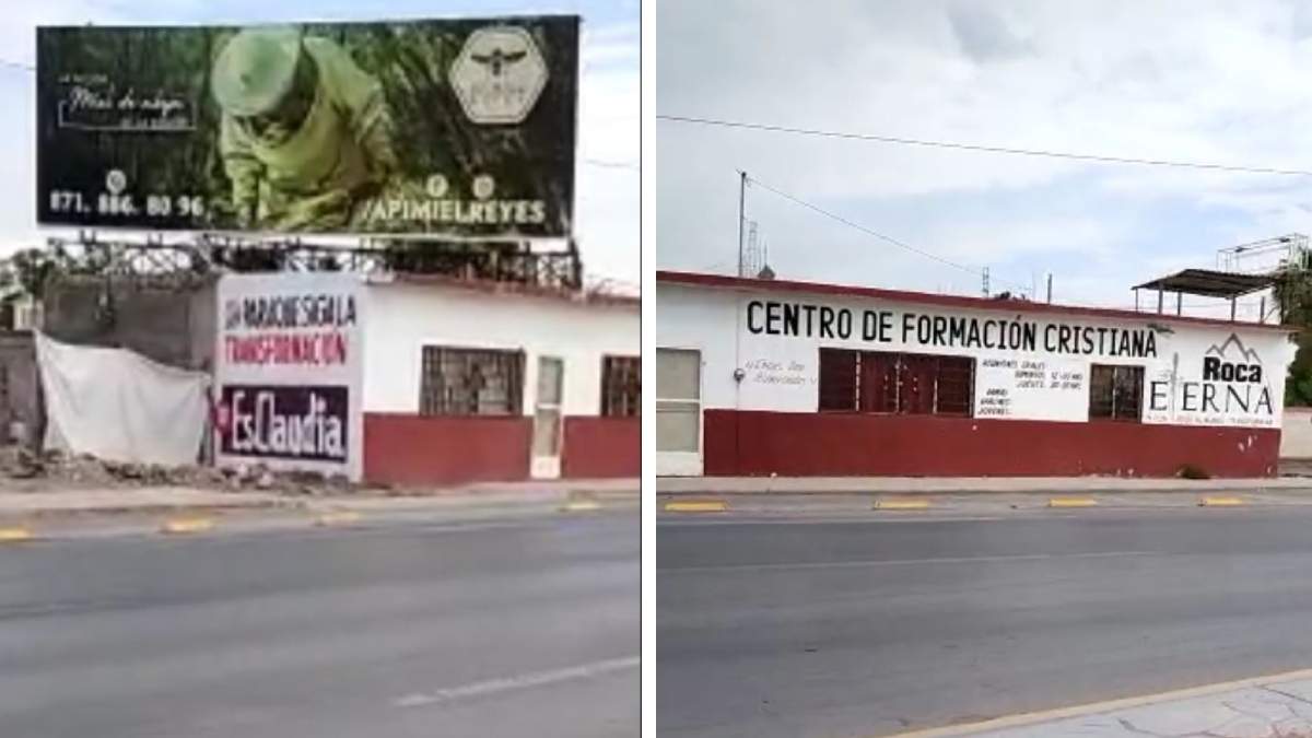 "Es Claudia", una de las pintas en Coahuila