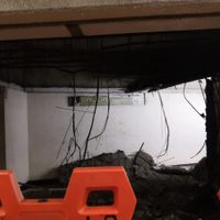 Se desprende falso plafón en la estación Balderas de la Línea 1 del Metro