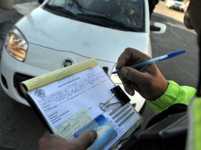 Aumentaron los precios de las multas de tránsito: conocé los montos millonarios