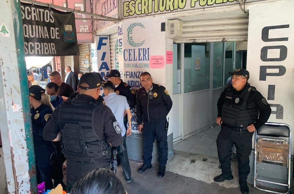 El lugar del ataque