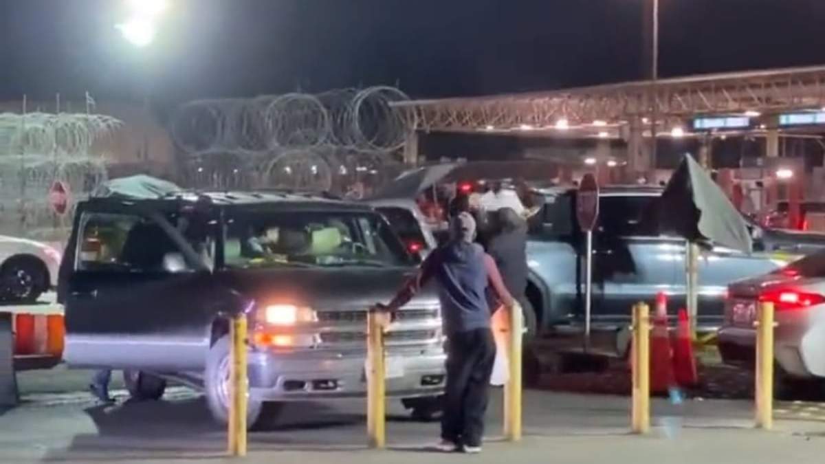 Los migrantes fueron detenidos en su intento por cruzar la frontera con EU