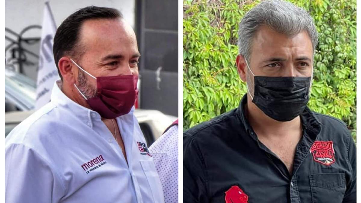 Sergio Chávez y Edgar Oswaldo Bañales Orozco, candidatos de Morena y el PRI en Tonalá
