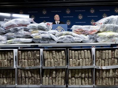 Canadá reporta decomiso histórico de cocaína ligada al CJNG