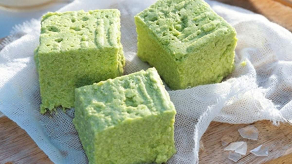 Tofu de arvejas. Fuente: (Instagram)