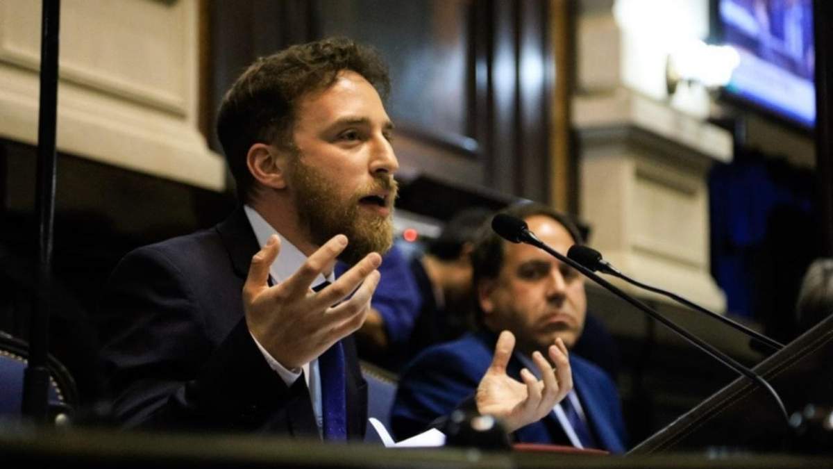 Federico Otermín, presidente de la Cámara de Diputados bonaerense. Fuente: (Twitter)